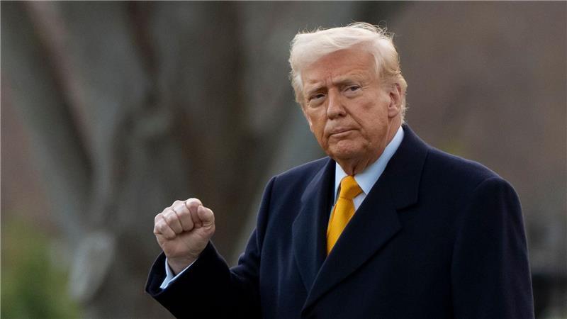 US-Präsident Trump setzt auf Zölle. (Archivbild)
