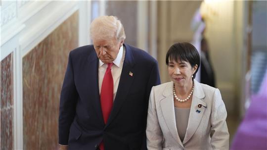 Japan will „goldenes Zeitalter“ mit USA US-Präsident Trump und Japans neue Regierungschefin Takaichi betonen die Bedeutung ihrer Sicherheitsallianz.