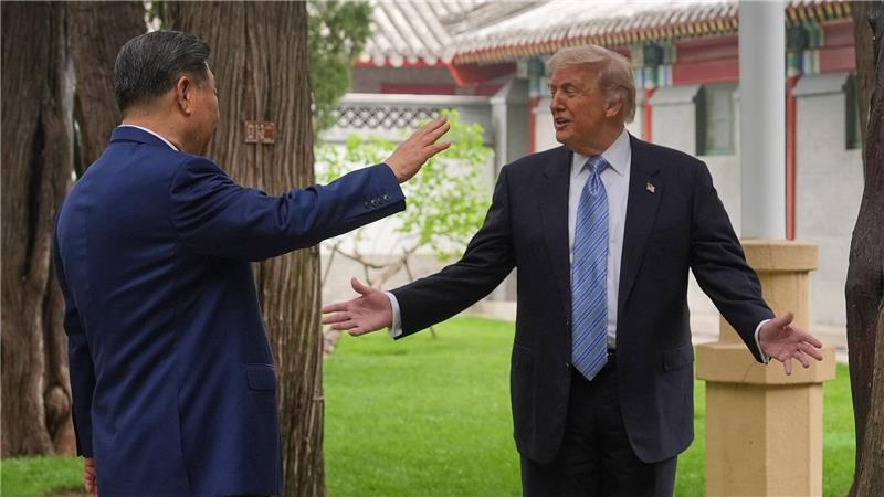 US-Präsident in China: US-Präsident Trump in China