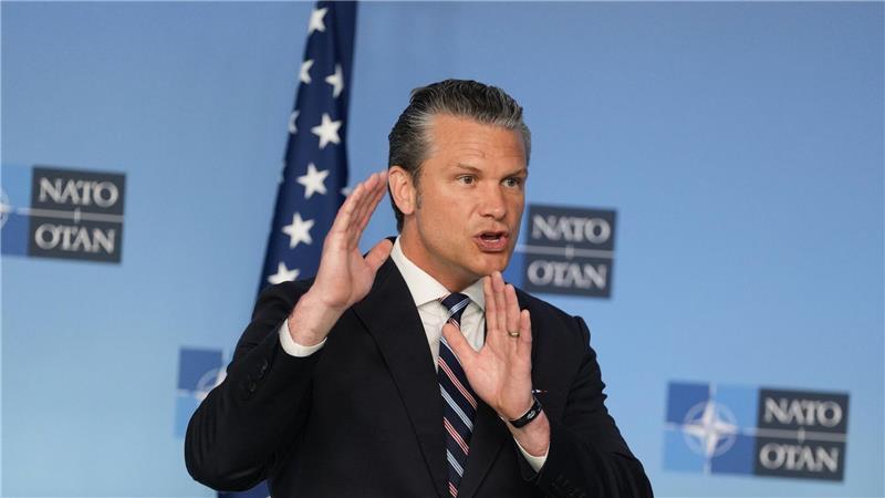 US-Verteidigungsminister Pete Hegseth findet klare Worte. 