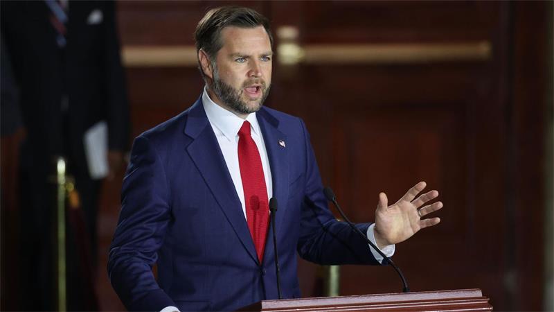 Iran: Vereinbarung mit Oman zu Straße von Hormus fast fertig US-Vizepräsident Vance spricht von schwierigen Gesprächen mit dem Iran. (Archivbild)