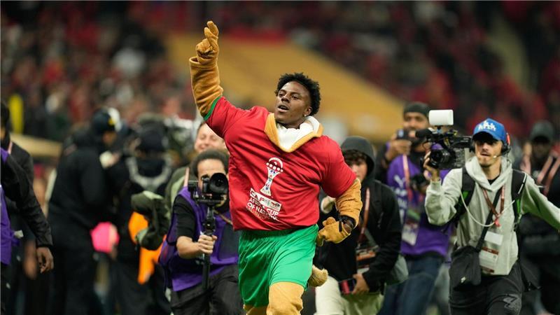 US-Youtuber „IShowSpeed“ hatte auch schon bei anderen Großveranstaltungen Aufmerksamkeit gesucht. (Archivbild) 