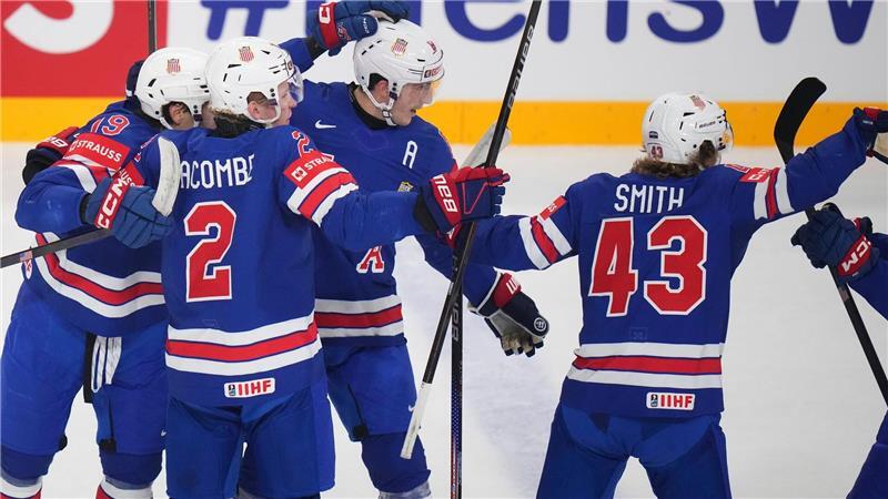Schweiz beendet Dänemarks Eishockey-Märchen USA steht nach einem Erfolg über Gastgeber Schweden im WM-Finale.