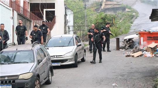 Über 2.500 Beamte waren bei der Operation gegen ein Verbrechersyndikat im Einsatz.