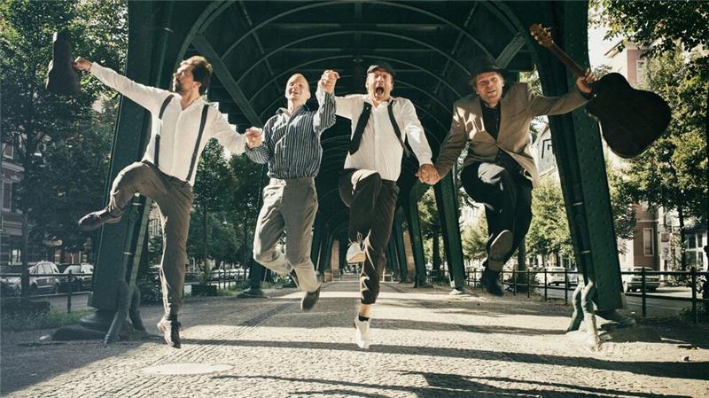 Monsieur Pompadour wild und melancholisch: Chansons in Buxtehude Über das Leben und die Liebe: Die Band Monsieur Pompadour kommt nach Buxtehude.