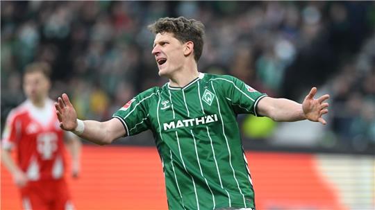 Über den Einsatz von Jens Stage im Nordderby gegen den Hamburger SV wird nach dem Abschlusstraining am Freitag entschieden. (Archovbild)