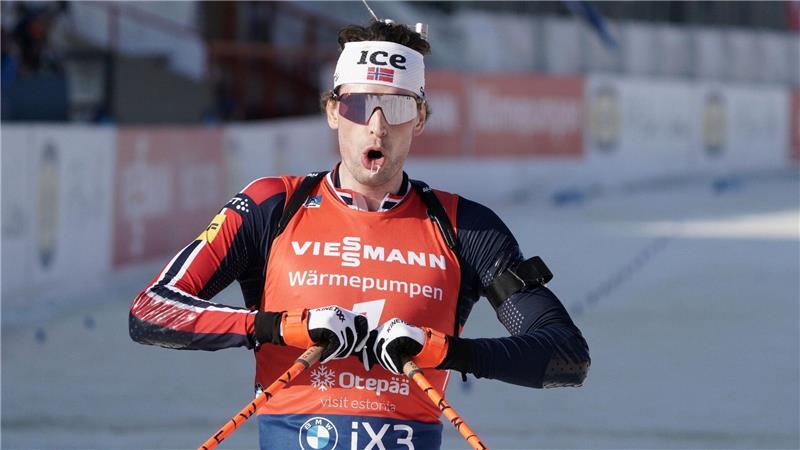 Überzeugte auch im Single-Mixed-Rennen: Sturla Holm Laegreid