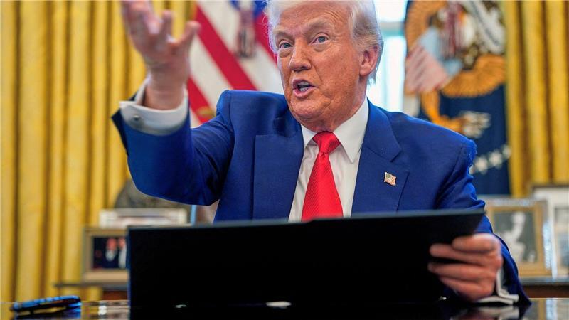 Überzieht die Welt mit Zöllen: US-Präsident Donald Trump (Archivbild)