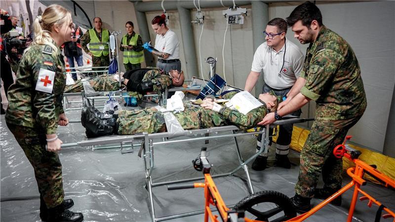 Übung „Medic Quadriga“ der Bundeswehr
