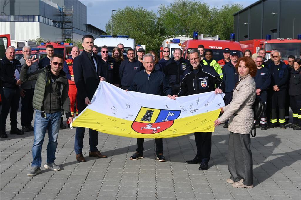 Ukraine-Konvoi im Mai 2026