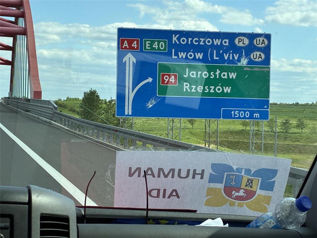 Ukraine-Konvoi im Mai 2026