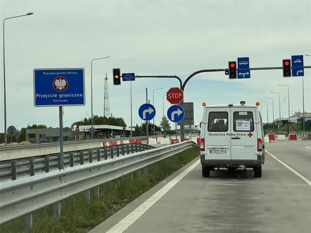 Ukraine-Konvoi im Mai 2026