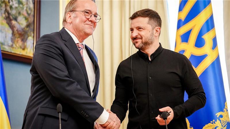 Ukraine-Krieg - Pistorius in Kiew