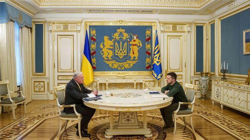 Ukraine und die USA - Gespräche zwischen Selenskyj und Kellogg