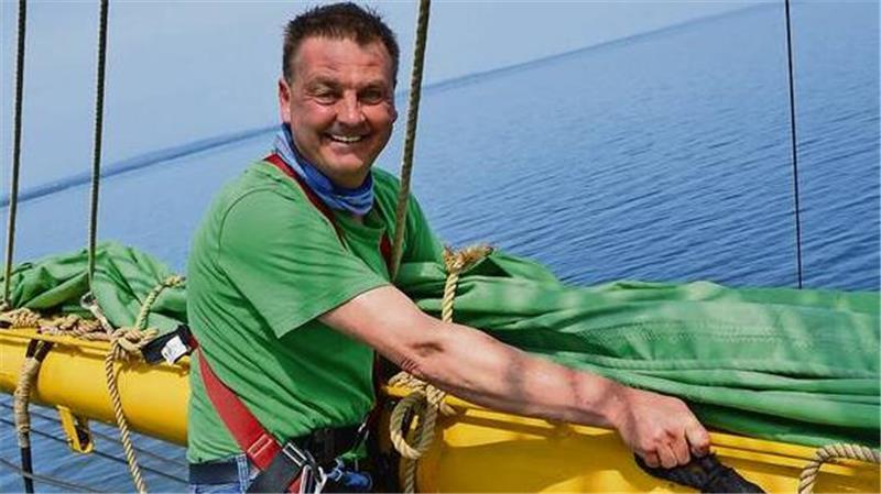 Seemann für sechs Tage auf der „Alex“ Segel-Trainee Ulf auf der Aleander von Humboldt II