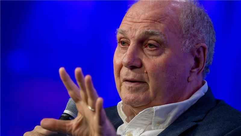 Uli Hoeneß: „Ich will kein Nagelsmann-Bashing machen.“ (Archivbild)