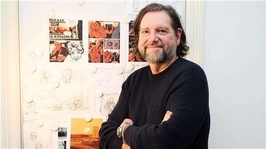 Ully Arndt hat viele Jahre an dem Comic gearbeitet, auch schon, bevor der Film rauskam. Nun hat er ihn veröffentlicht.