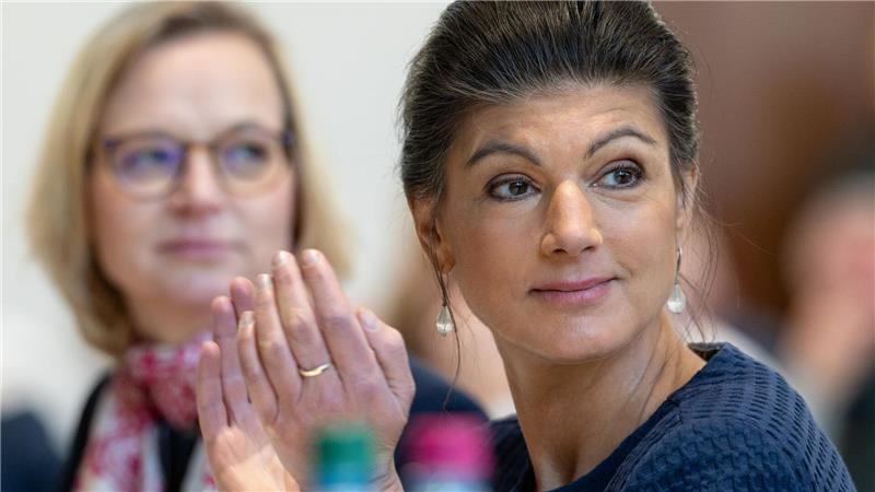 Wagenknecht verliert BSW-Machtkampf - Wolf bleibt im Amt Um den BSW-Parteivorsitz in Thüringen wurde heftig gestritten. (Archivfoto)