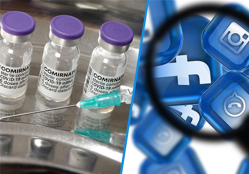 Um die Corona-Impfung kursieren zahlreiche Mythen und Halbwahrheiten in den sozialen Netzwerken. Fotos: dpa, Pixabay