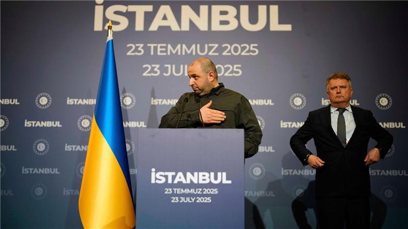 Umjerow führte ab Mai für die Ukraine Verhandlungen mit Russland und soll auch nun wieder einen Gefangenenaustausch vermitteln. (Archivbild)