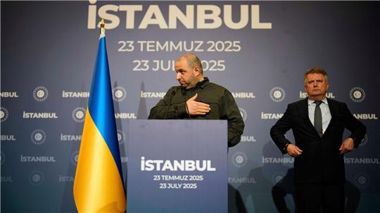 Umjerow führte ab Mai für die Ukraine Verhandlungen mit Russland und soll auch nun wieder einen Gefangenenaustausch vermitteln. (Archivbild)