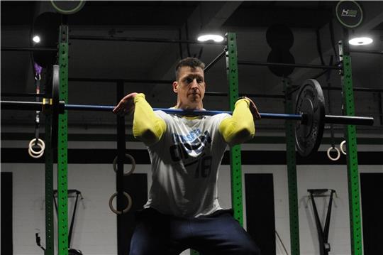 Umsetzen der Hantelstange: Welche Work-outs die Athleten bei einer Meisterschaft zeigen müssen, entscheidet sich erst kurz vor dem Wettkampf.