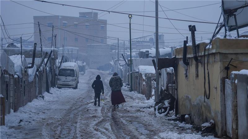 Umstritten ist, ob Menschen in großem Umfang nach Syrien abgeschoben werden sollen. Hier eine Szene vom Silvestertag aus dem Nordwesten des Landes. (Archivfoto) 