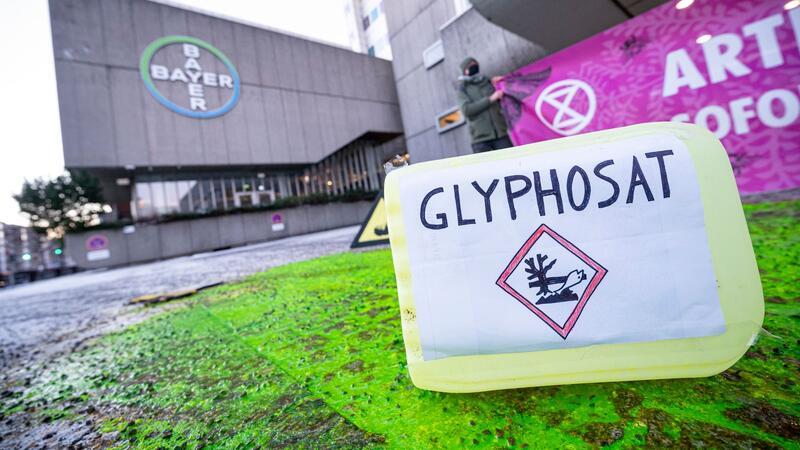 Umweltschützer protestierten in der Vergangenheit immer wieder für ein Glyphosat-Verbot.