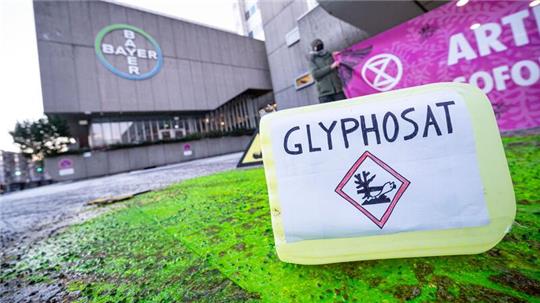 Umweltschützer protestierten in der Vergangenheit immer wieder für ein Glyphosat-Verbot.