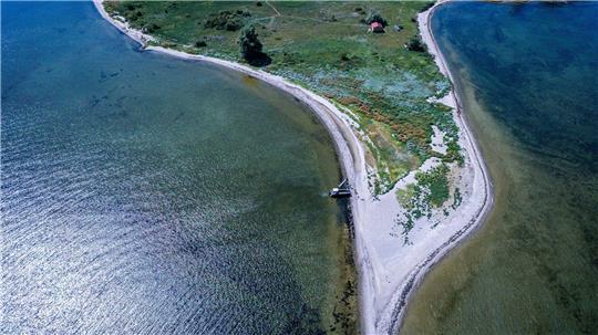 Unbewohnte Insel vor Wismar: Was steckt hinter dem Walfisch? (Archivbild)
