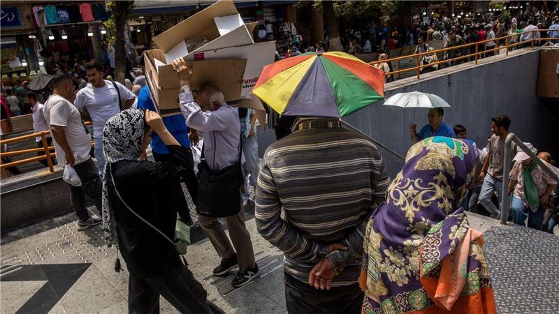 Hitzewelle im Iran: Über 50 Grad im Südwesten Unerträglich heiß ist es in Teilen des Iran.
