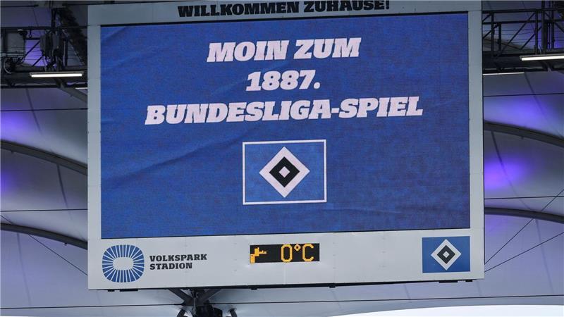 Ungewöhnliches Jubiläum: Der 1887 gegründete HSV bestritt sein 1.887 Bundesliga-Spiel.