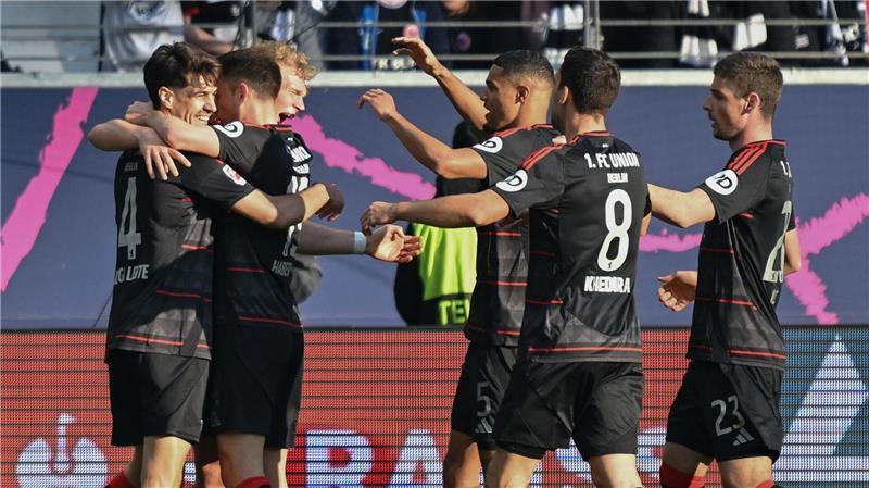 Misslungene Generalprobe: Eintracht patzt gegen Union Union Berlin bejubelte in Frankfurt drei wichtige Punkte im Abstiegskampf.