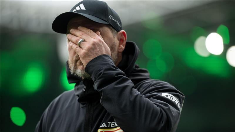 Union-Coach Baumgart wollte nicht mehr hinsehen.