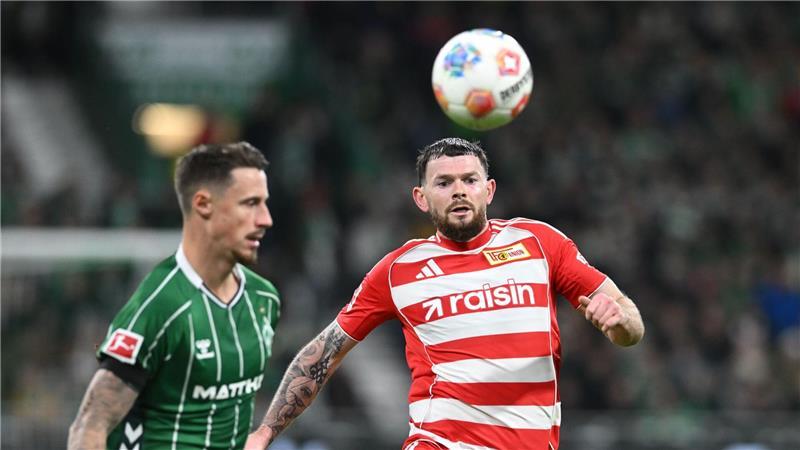 Union-Stürmer Oliver Burke konnte bei seiner Rückkehr nach Bremen keine Akzente setzen.