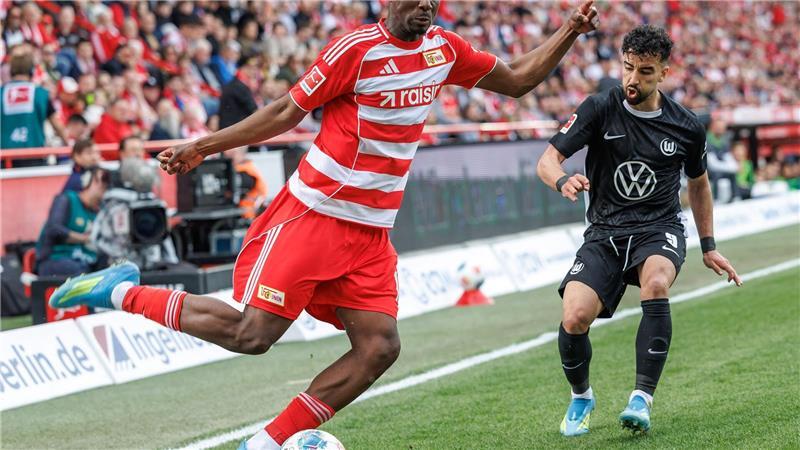 Unions Ilyas Ansah vergab vor allem in der ersten Halbzeit einige Großchancen. 