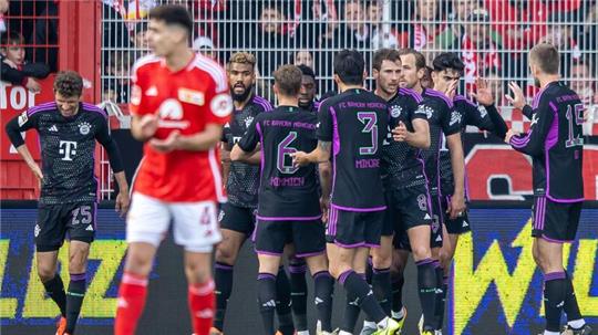 Unions Spieler blieben gegen die Bayern weitesgehend in der Rolle der „staunenden Beobachter“.