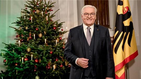 „Unsere Verfassung ist etwas, worauf wir stolz sein dürfen“, sagt Bundespräsident Frank-Walter Steinmeier