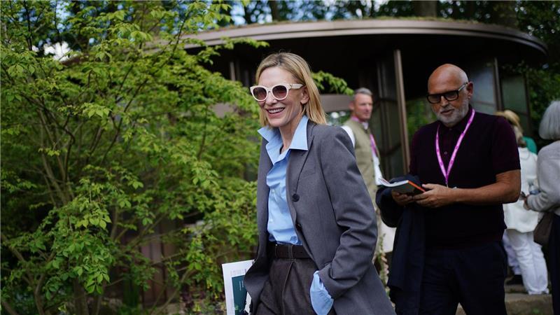 Chelsea Flower Show: Im Namen der Rose Unter den Gästen ist auch Schauspielerin Cate Blanchett.