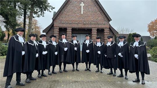 Unter der Kapelle auf dem Stader Horstfriedhof haben die Brauerknechte einen kleinen Raum für sich.