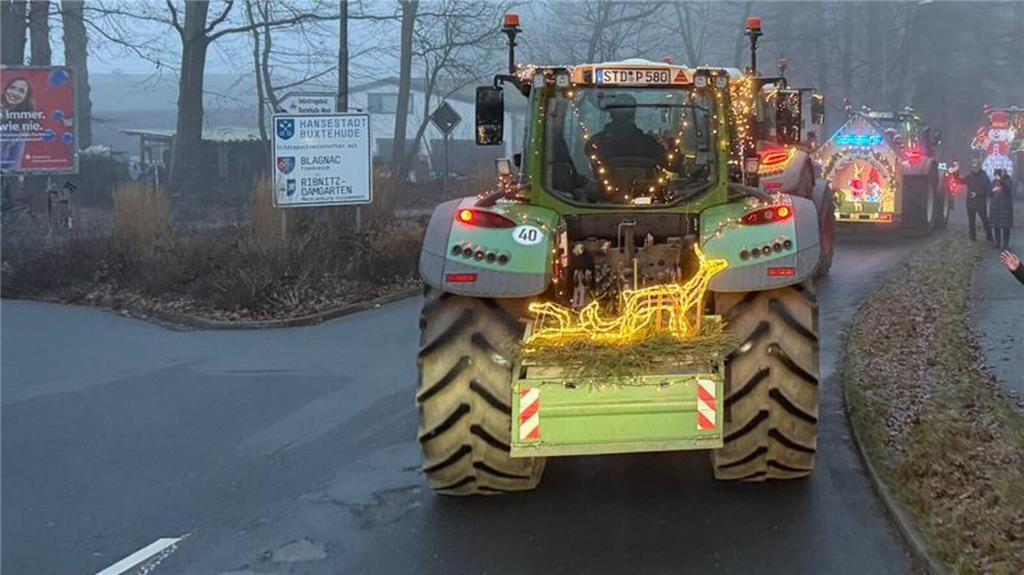 Unterwegs in Buxtehude.