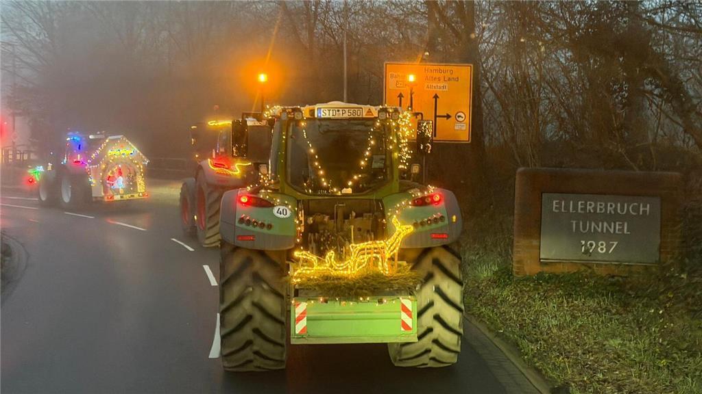 Unterwegs in Buxtehude.