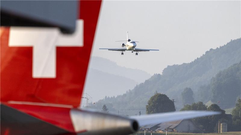 Schweizer Tech-Branche sieht Abwärtsstrudel durch US-Zölle Unverrichteter Dinge kehrte die Schweizer Bundespräsidentin in die Schweiz zurück (Archivbild)