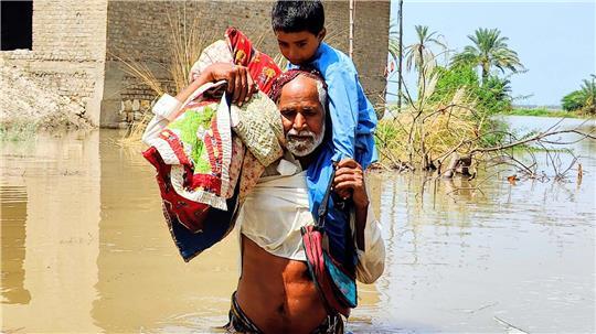 Unwetter in Pakistan