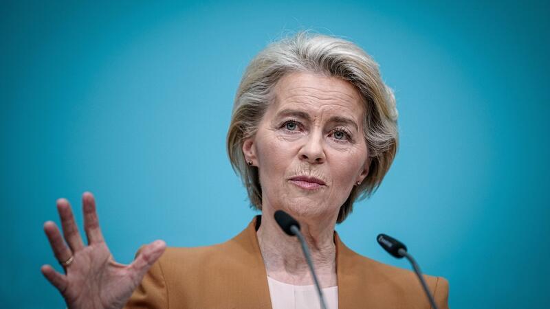 Von der Leyen zur Europawahl: „Es geht um unsere Demokratie“ Ursula von der Leyen, Präsidentin der Europäischen Kommission.