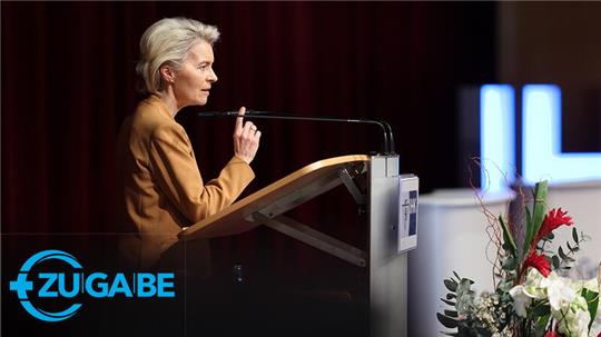 Ursula von der Leyen besuchte unter der Woche den Neujahrsempfang der IHK in Stade.