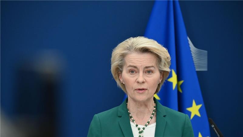 Ursula von der Leyen betonte: „Wenn die Verhandlungen nicht zufriedenstellend verlaufen, werden unsere Gegenmaßnahmen in Kraft treten.“ (Archivbild)