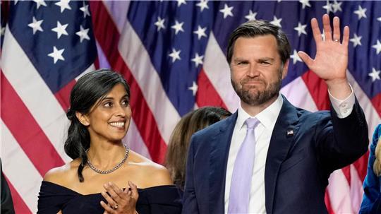 Usha Vance ist die Frau von Trumps Vizepräsident J.D. Vance. (Archivbild)
