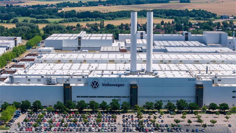 VW-Werk in Zwickau: Der Konzern steht vor richtungsweisenden Zeiten. (Archivbild)