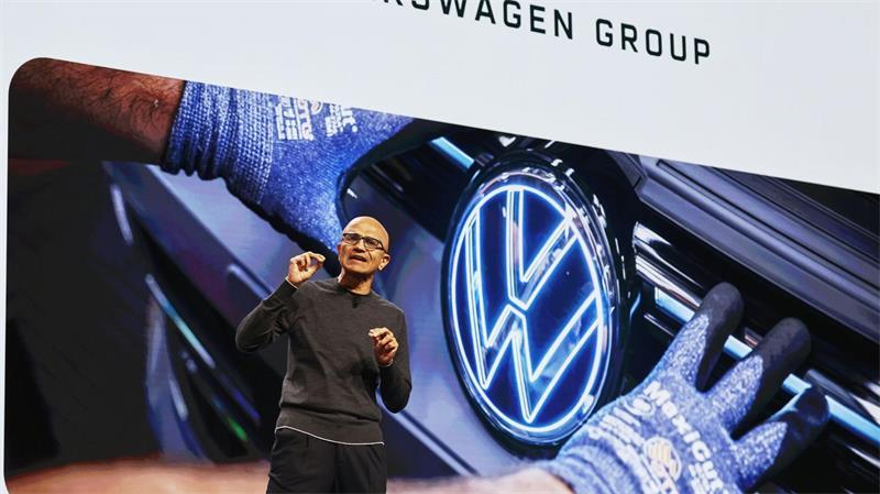 VW ist ein Großkunde von Microsoft.